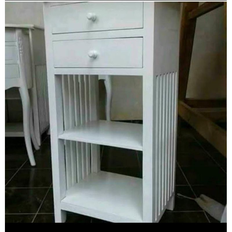 Nakas laci jati cat duco custom