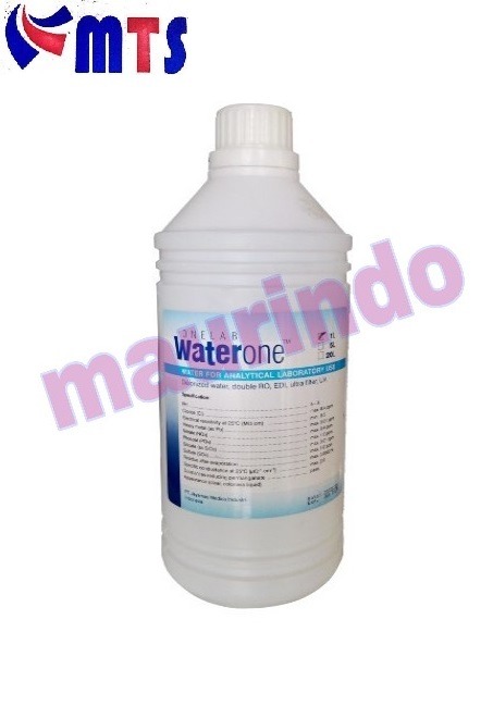C0OD - Onemed Water One 1 Liter Waterone Aquades Aquabidest Aquademin 1L