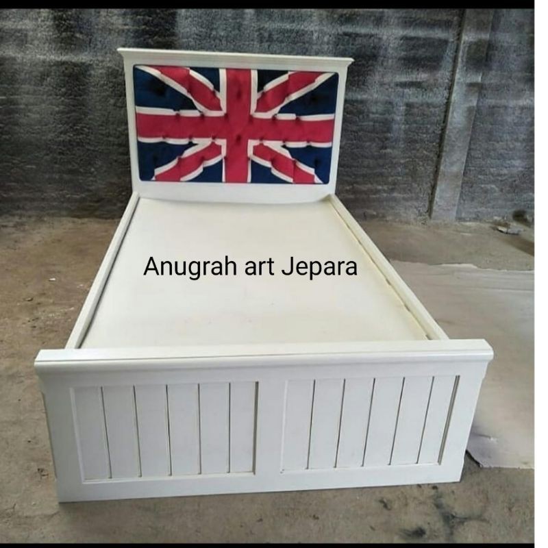 tempat tidur minimalis single 120x200 bisa buat anak remaja dewasa modern mewah