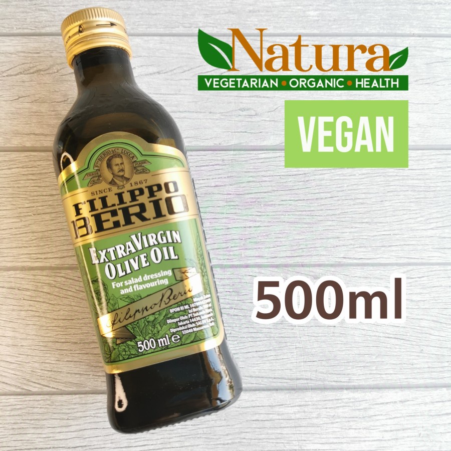 

Filippo Berio Extra Virgin Olive Oil 500ml Minyak Zaitun Murni