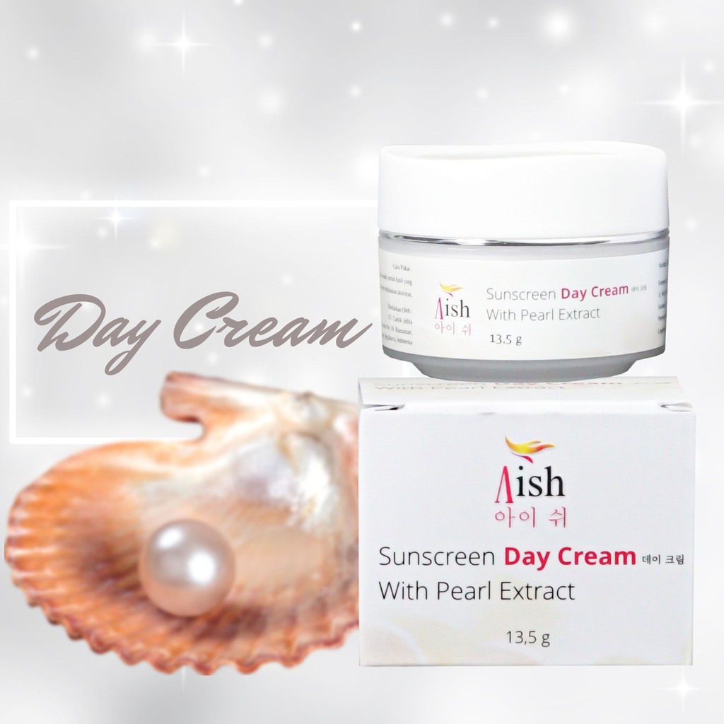 Aish Day SunScreen Cream Krim Siang Original 13.5g