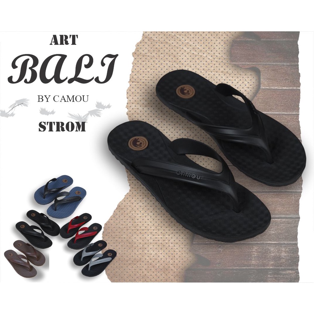 CAMOU - Sandal Pria - Sandal Camou Pria - BALI Storm Murah