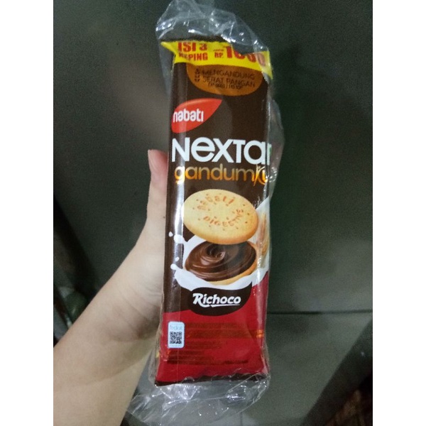 new product nabati nextar gandumku richoco 1 pak isi 10 pcs