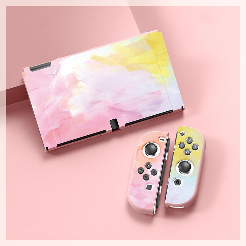 Nintendo switch Oled protective cover NSO switch Oled TPU soft case Colorful case for switch oled