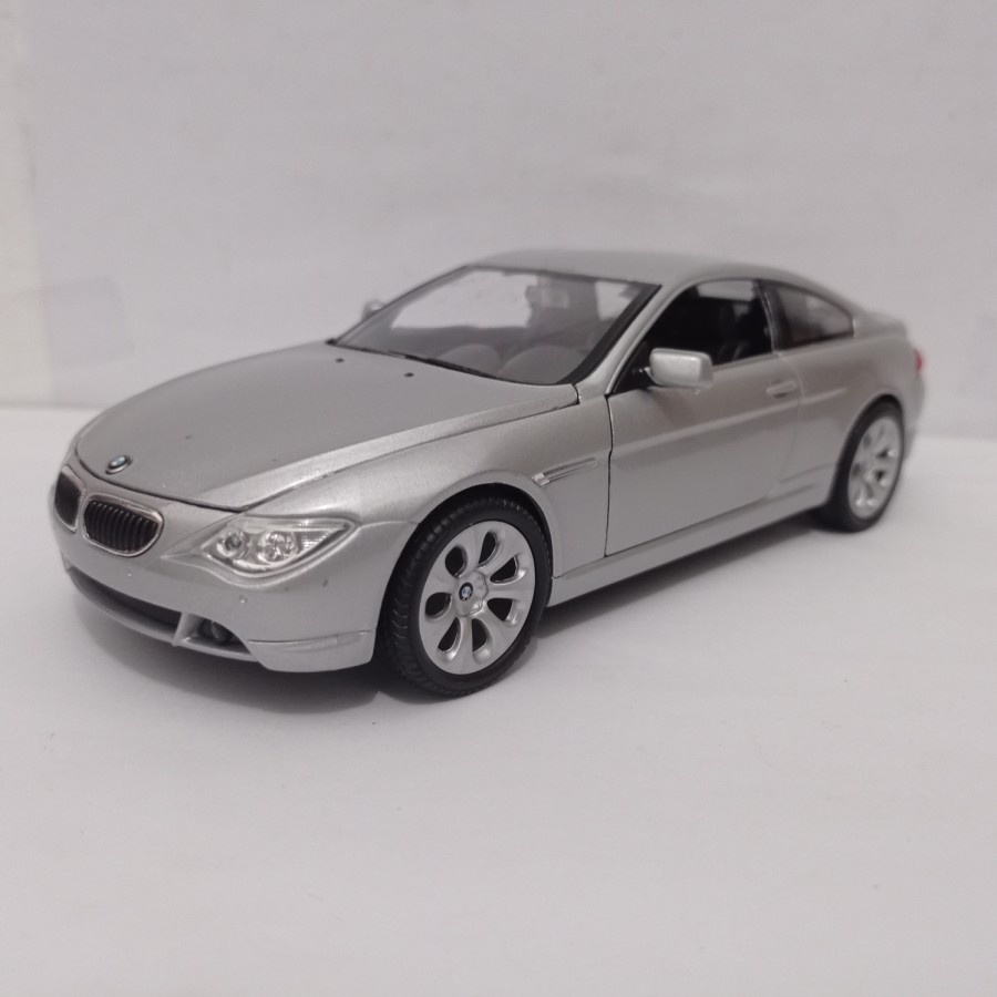 DIECAST MOBIL BMW 645CI WELLY SKALA 1:24 MINIATUR MOBIL MAINAN KOLEKSI
