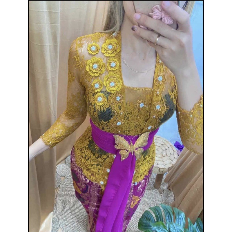 kebaya jadi payet tumpuk