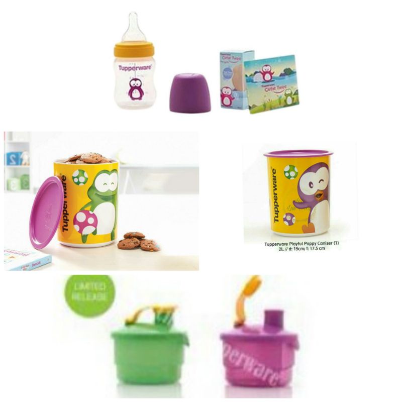Tupperware botol susu toples tempat susu dispenser tupperware RB10