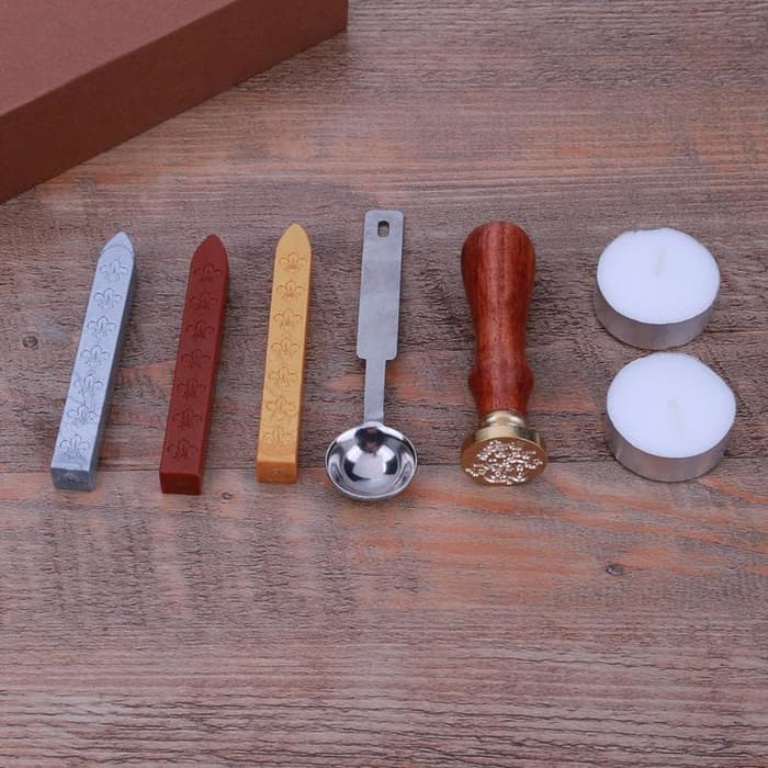 Sealer Wax Stamps Set (8pcs with box)