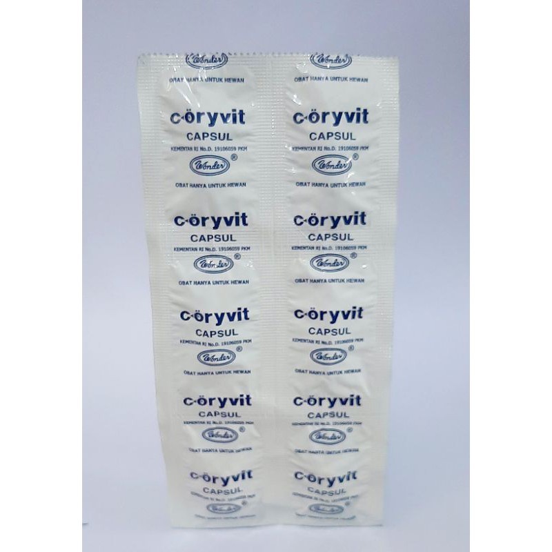 Coryvit Capsul Antibiotik Untuk Ayam