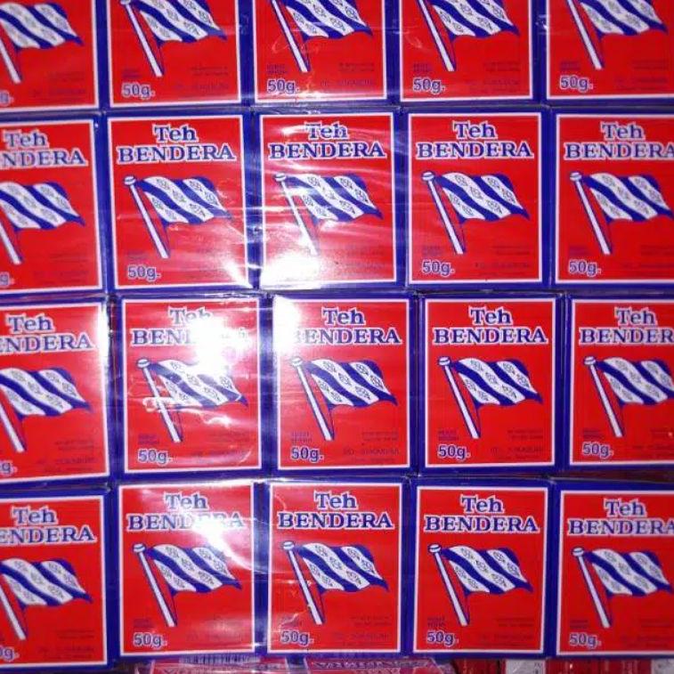 

Modern Teh Bendera Bubuk 50gr per pak isi 10pcs 7A0