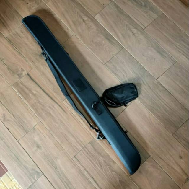 Tas pancing panjang 100 kaku dilapisi fiber