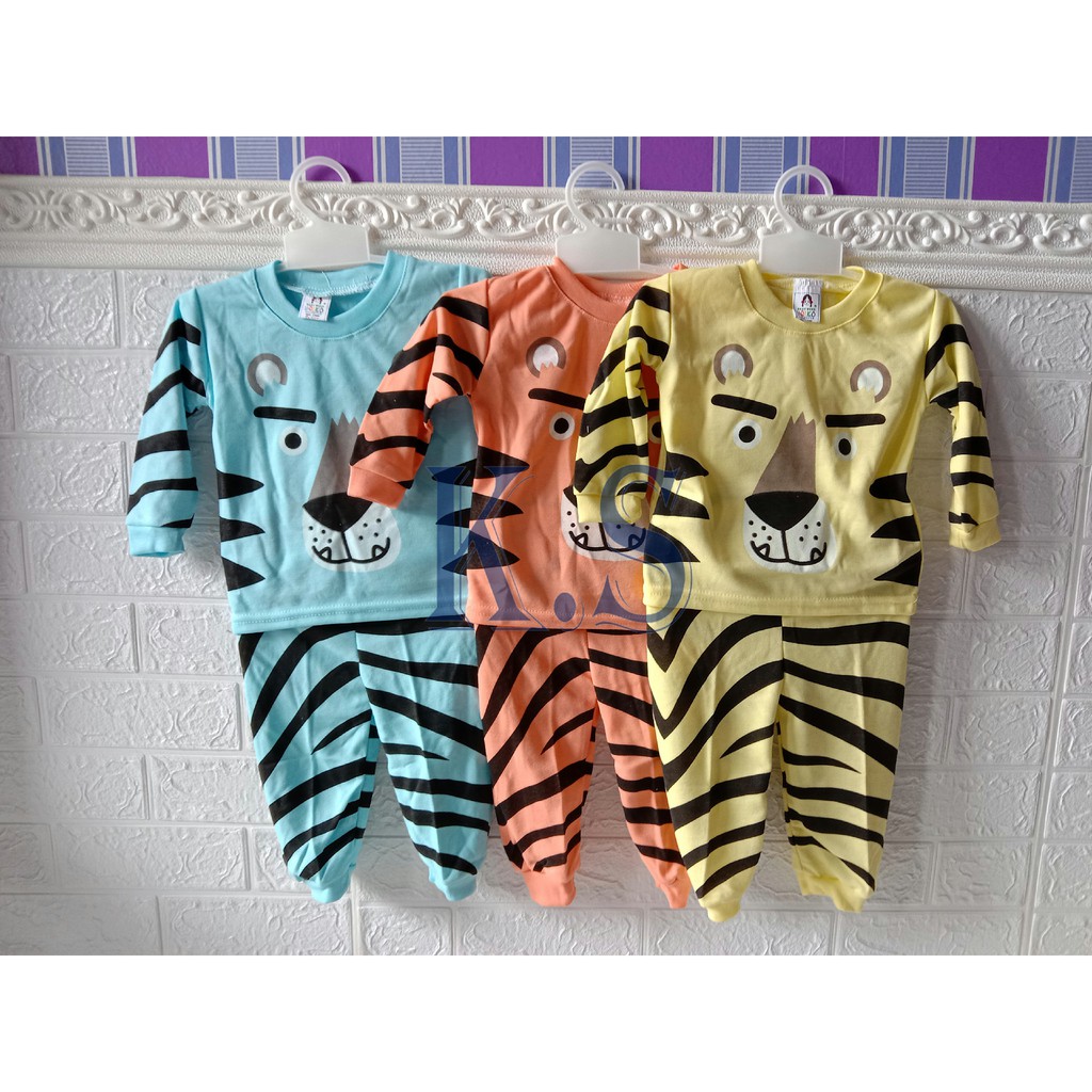 BAJU BAYI BERMOTIF MACAN / KUMIS
