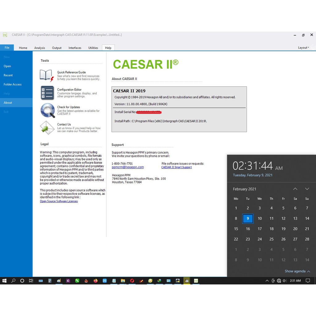 CAESAR II 2019