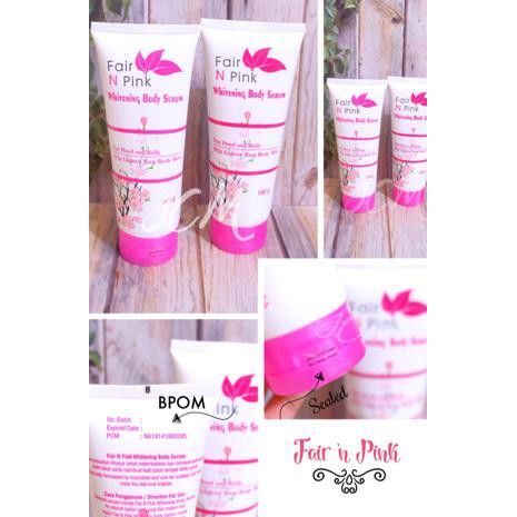 Perawatan Tubuh Fair N Pink Whitening Body Serum Ampuh | Kesehatan | Aman | Bestseller | Sale |