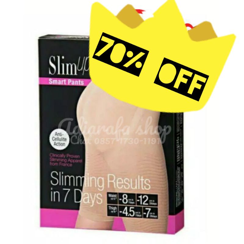 BIG PROMO Disc 70% Slim Up Smart Pants Slimming Result in 7 days - SlimUp  Ambrace cosway