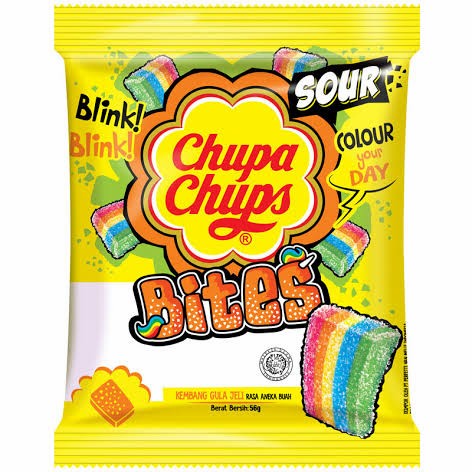 

CHUPA CHUPS BITES SOUR KEMBANG JELI GULA RASA ANEKA BUAH CHUPACHUP