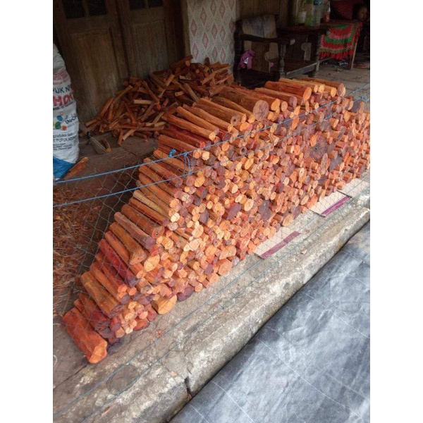 Kayu secang batangan 1kg 100% full galih
