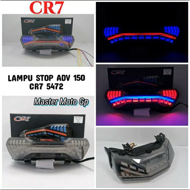 lampu stop complit ADV150 Kamen rider Stoplamp Adv kamen rider Cr7 5472