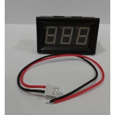 Digital Voltmeter 3.5-30V DC 2 Kabel BLUE 0.56 Led Display Hi Quality