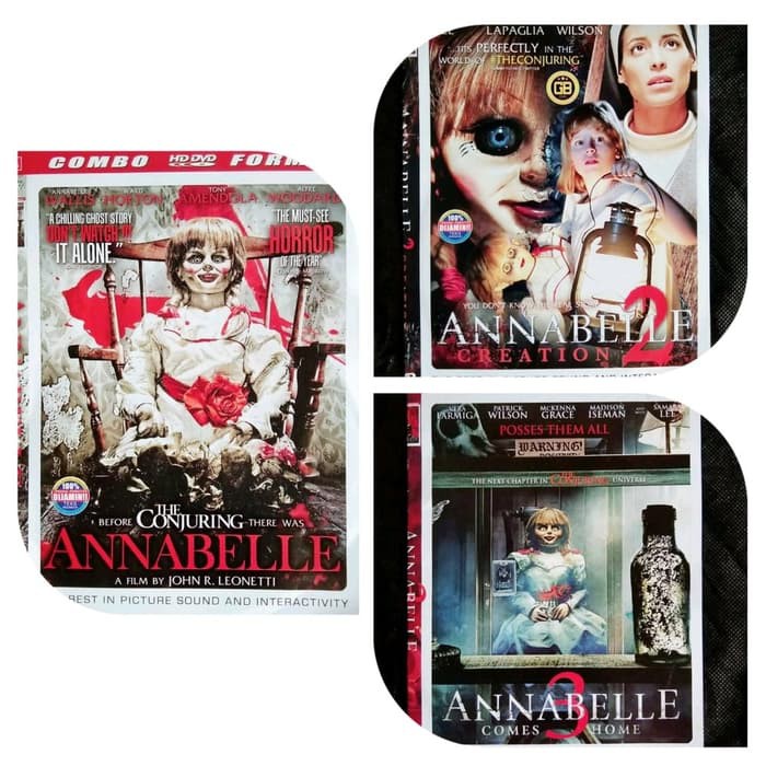 NEW Dvd Terlaris Film Horor Komplit Annabelle TERPOPULER BANGET