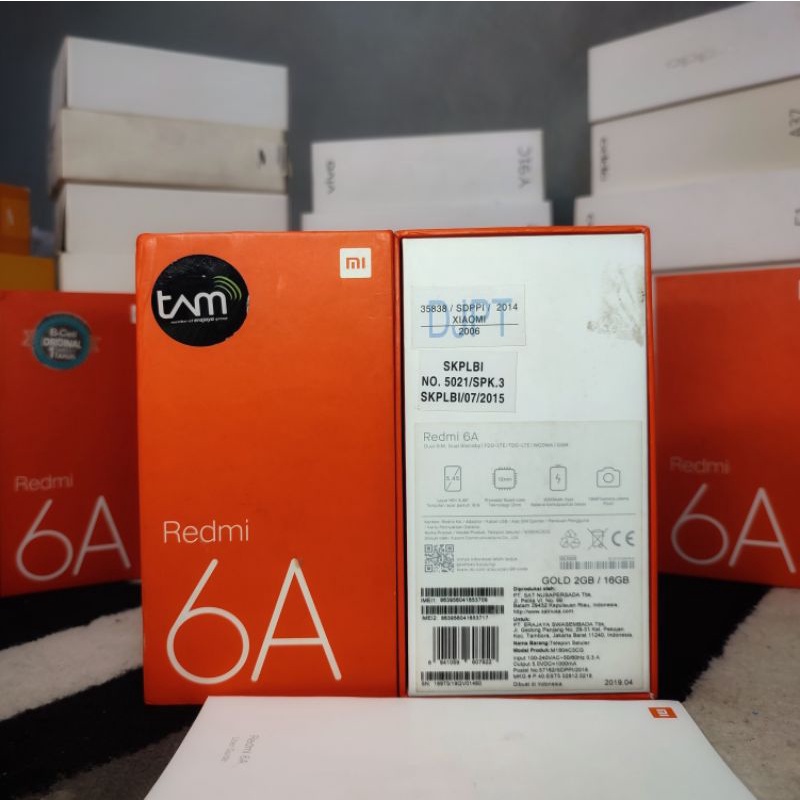 Dus Box Redmi 6a Original