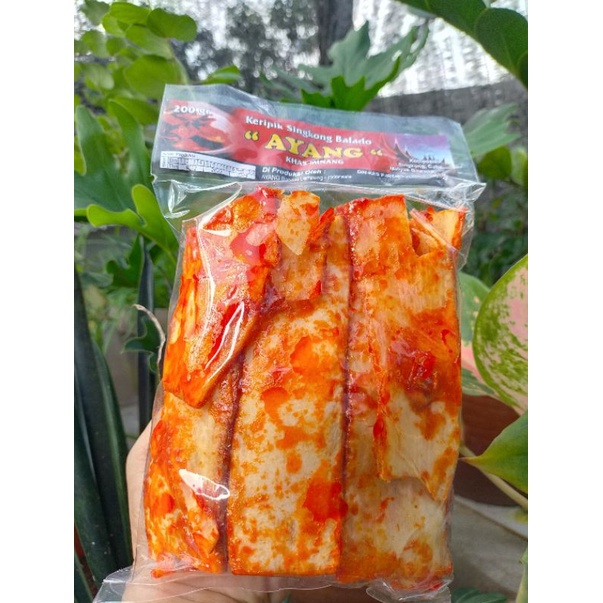 

KERIPIK SINGKONG BALADO 200gr