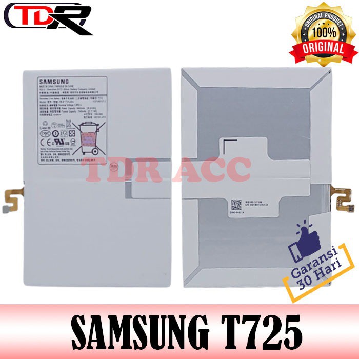 BATRAI BATERAI SAMSUNG TAB S5e 10.5&quot; T720/T725 - TAB S6/T860/T865 - TAB S6 LITE/P610/P615 - EB-BT725ABU