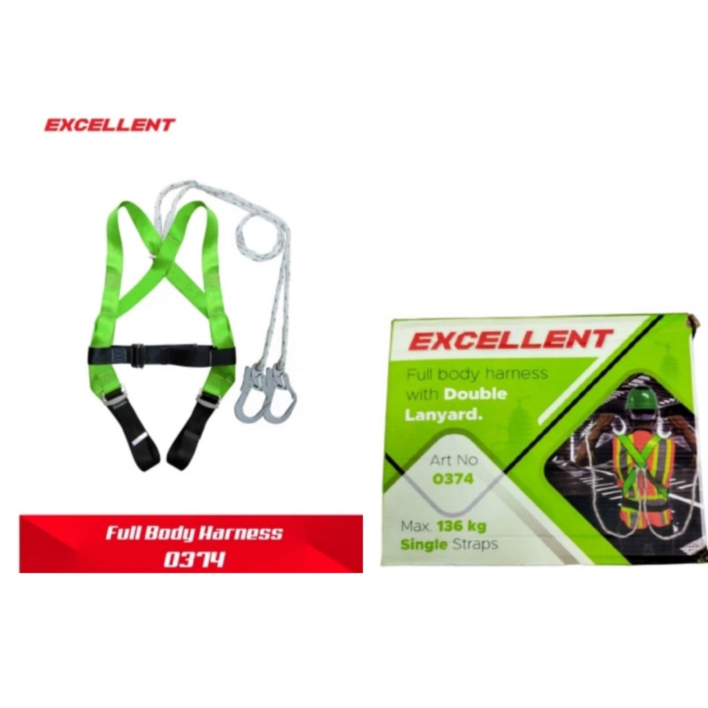 Safety Full Body Harness 0374 / Body Harness / Body Safety EXCELLENT
