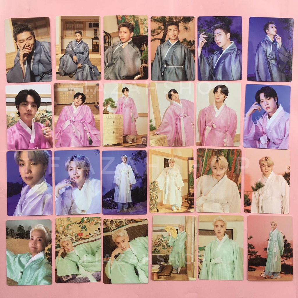 [Ready] MPC BTS DALMAJUNG NAMJOON RM JIN SUGA YOONGI JHOPE HOSEOK OFFICIAL mini photocard