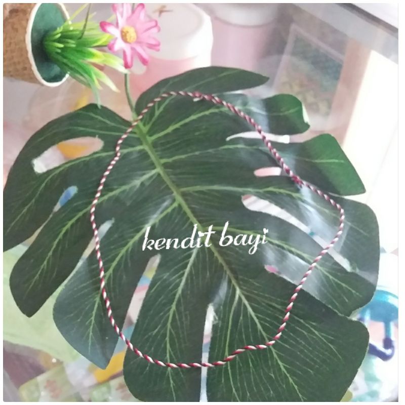 gelang tridatu/gelang telon bayi/kendit bayi/tali perut bayi/gelang tridatu dewasau