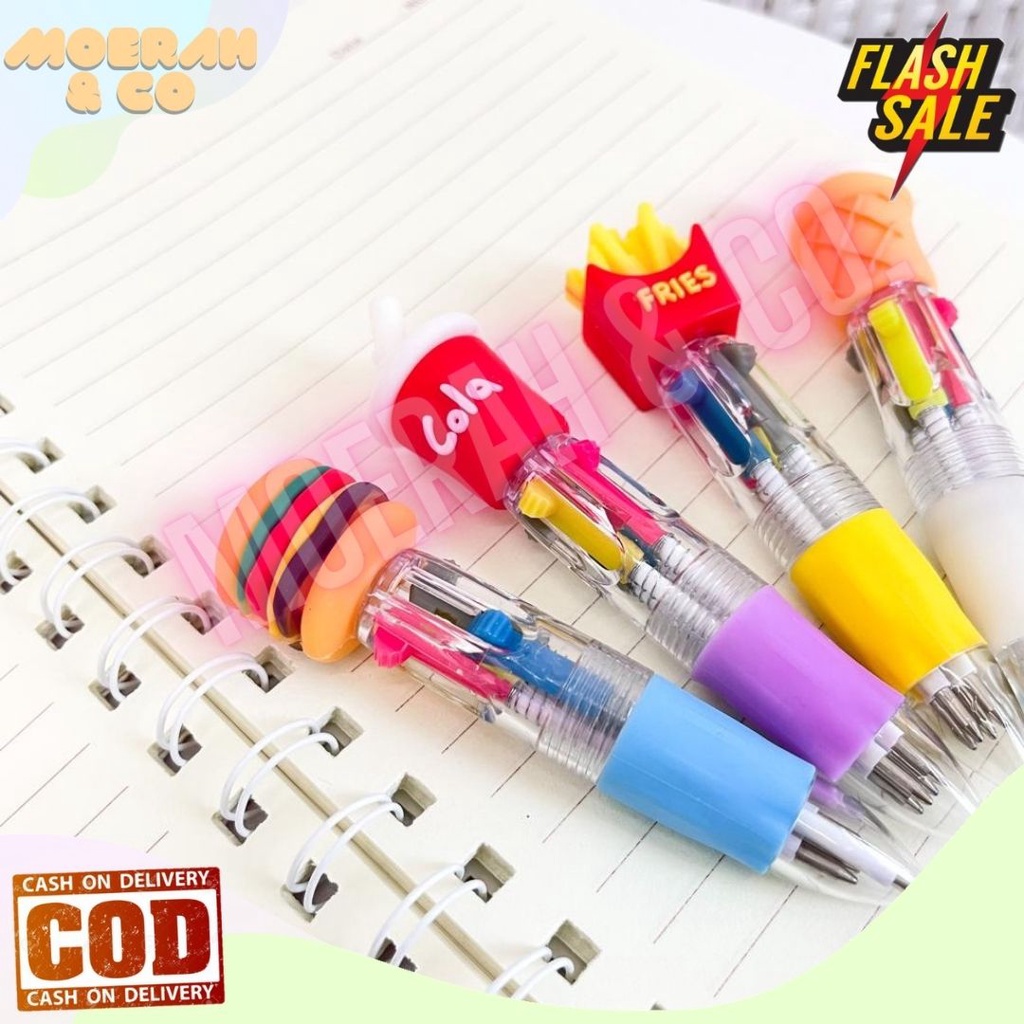 

PEN FAST FOOD 5 WARNA MURAH BALLPOINT BULPEN UNIK PULPEN LUCU ALAT TULIS KERJA SEKOLAH MURAH BISA COD