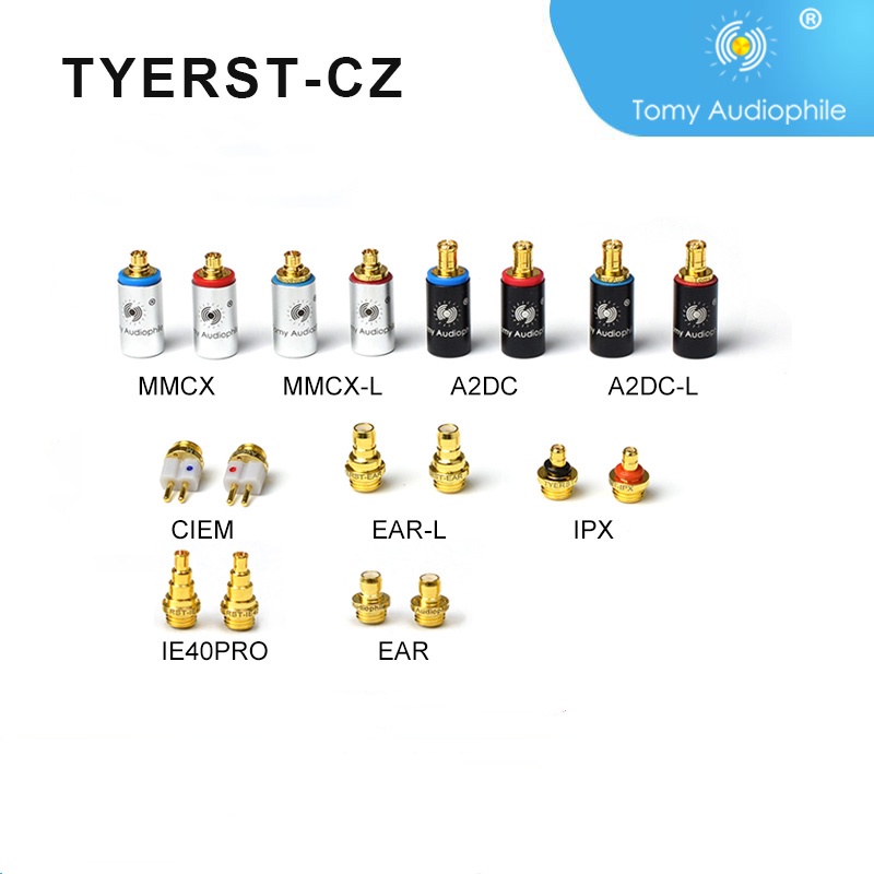 Tomy Adapter Audiopile Pin Tyerst Pengganti Untuk Earphone Mmcx 0.78mm Ciem 1697ti A2Dc