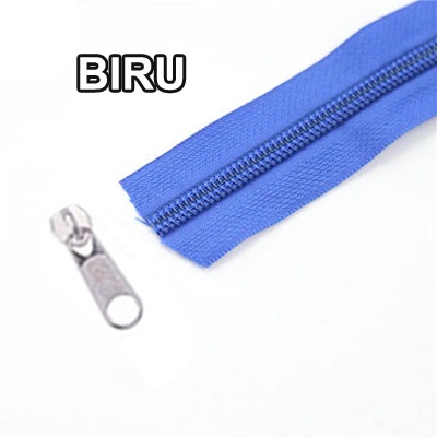 Daun Resleting Tas Meteran No 5 Putih Hitam Untuk Tas Warna Untuk Tas Jaket Kerajinan Tangan Dompet 