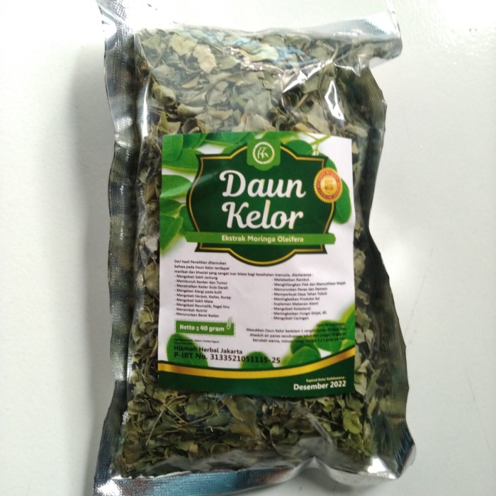 

Teh Seduh / Curah Daun Kelor