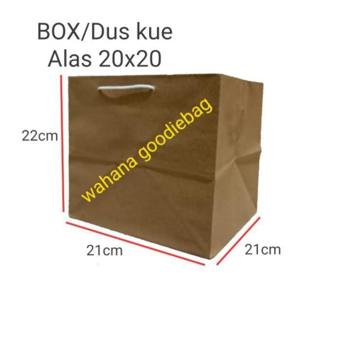 

Ready paperbag polos 20x20 isi 12pc 0C9