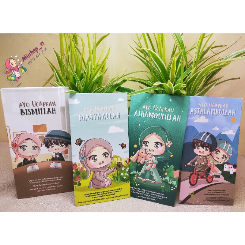 

1 Pak Amplop Lebaran Estetik Edukasi Anak | BAHAN TEBAL