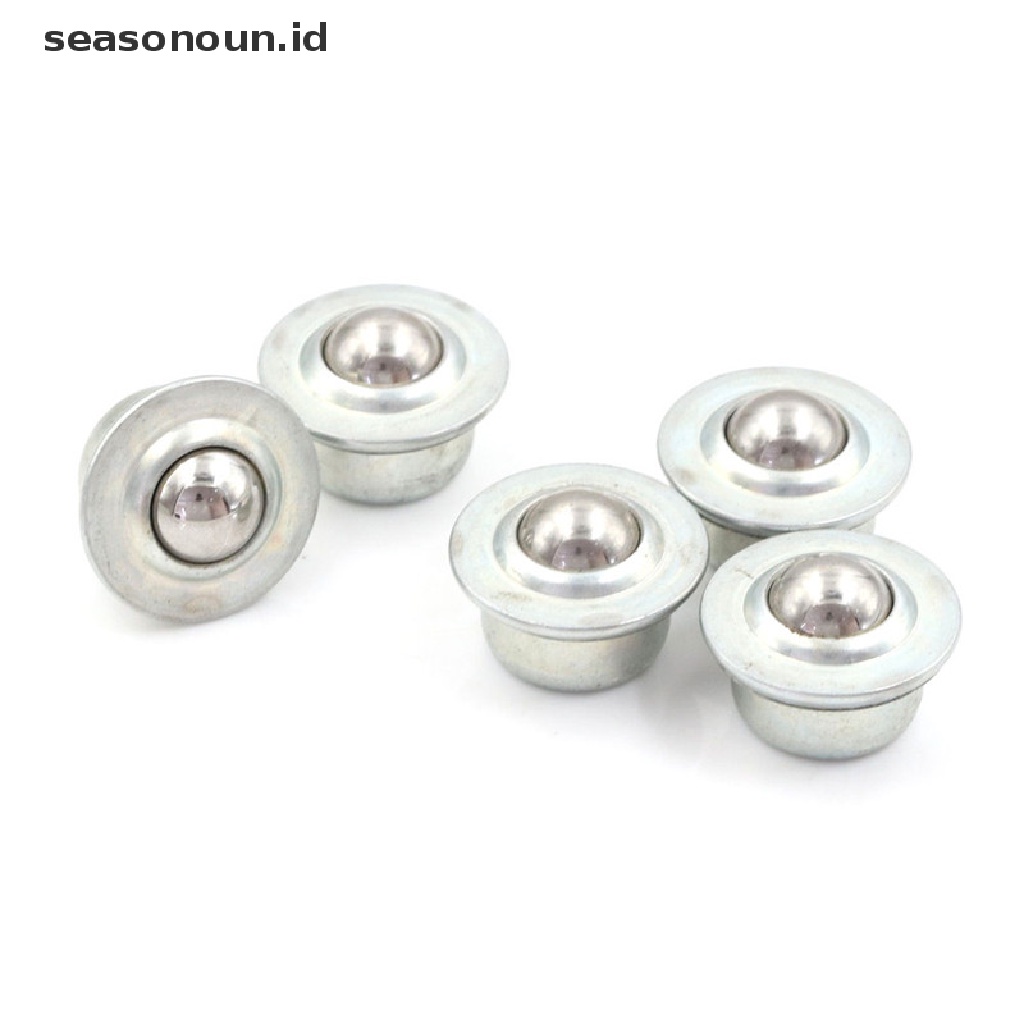 5 Pcs CY-15H 32mm Ball Bearing Transfer Unit Conveyor Roda Roller Bahan Metal
