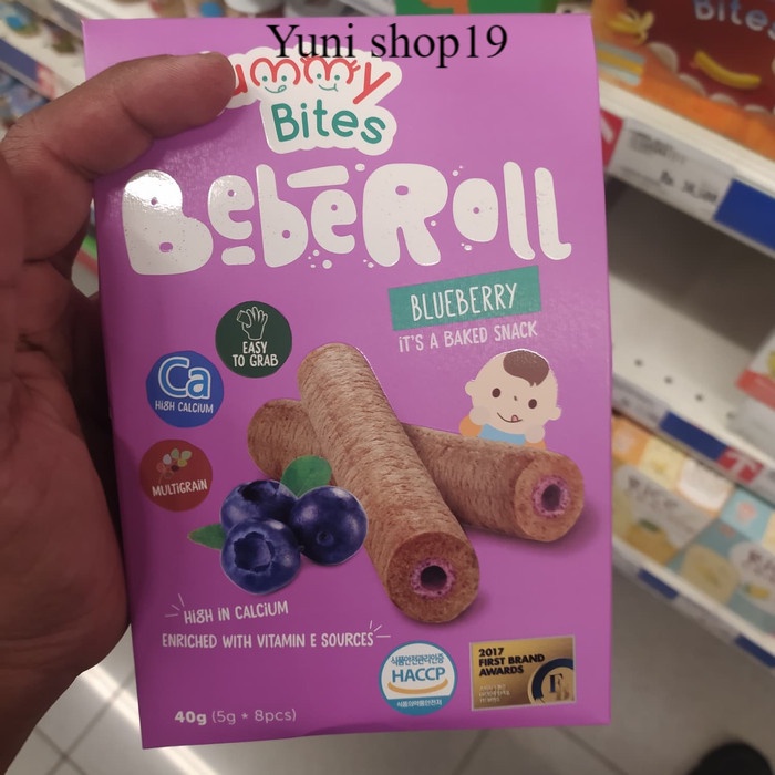 

yummy bites baberol blueberry - makanan bayi 40gr