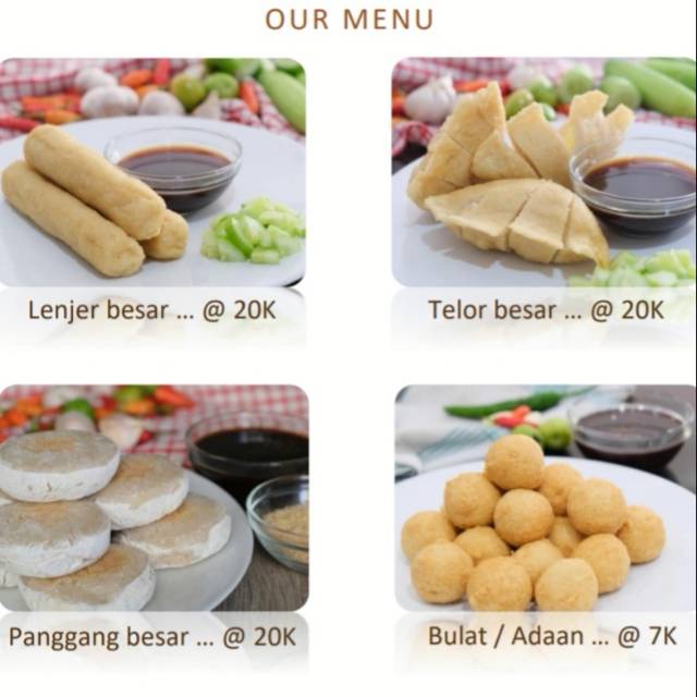 

Paket Rika : Lenjer 8, Telor 7, Tunu 5, Adaan 15