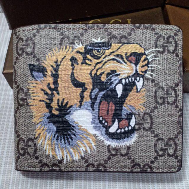 Dompet pria king snake tiger Suprem-Tiger Cokelat