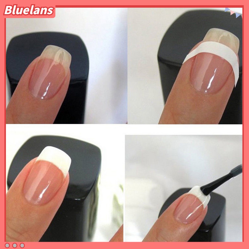 [Bayar Di Tempat][bluelans] 240pcs Tape Stiker Pemandu Ujung Kuku untuk Manicure DIY