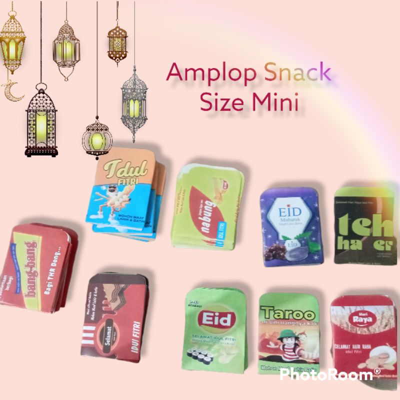 

Amplop Snack Lebaran Kekinian Viral Isi 15Pcs | Amplop Lebaran | Amplop kekinian | Amplop Angpou | Amplop Viral