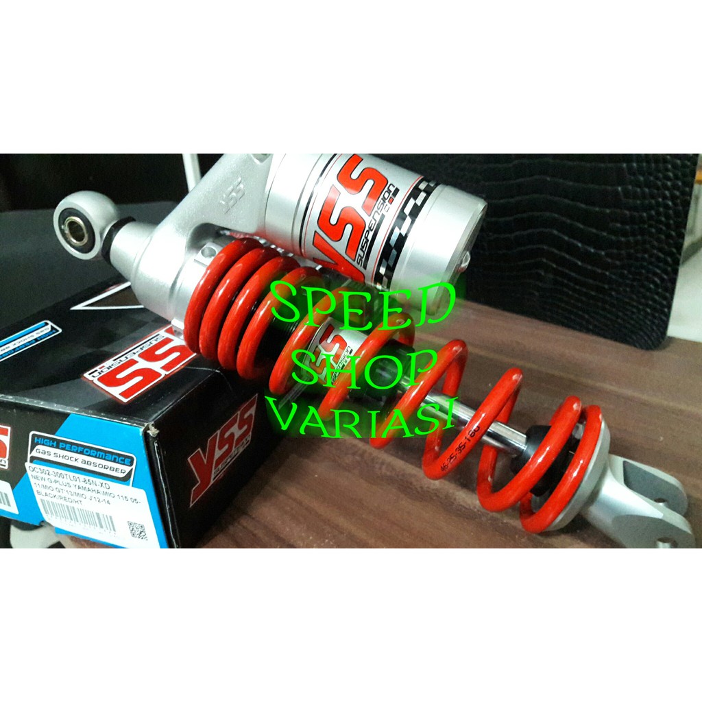 BIG PROMO SHOCK YSS MIO GT NEW G PLUS RED BLACK   *