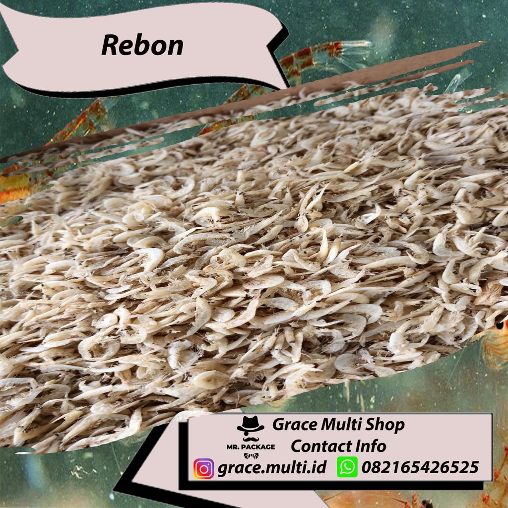 

Udang Rebon / Rebon Asin / Rebon Super