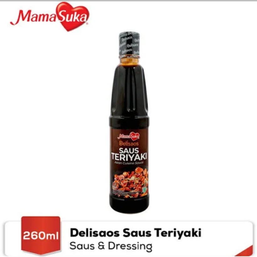 

MamaSuka Delisaos Saus Teriyaki 260 ml