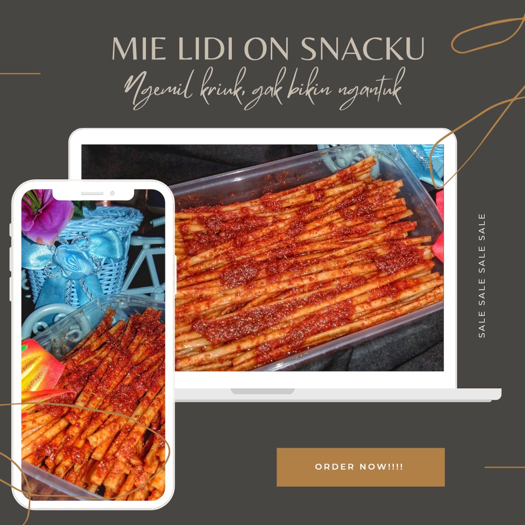 

Mie Lidi SNACKU box 500 ml