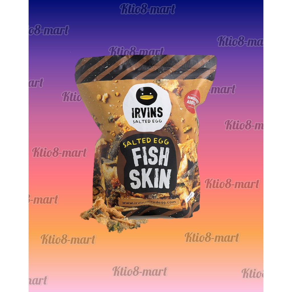 

Irvin Salted Egg Fish Skin Small 105gr/Sanck Singapure/Import