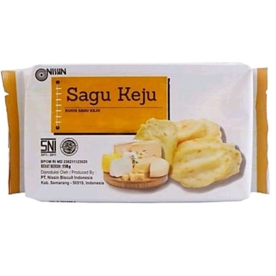 

Nissin sagu keju 110gr