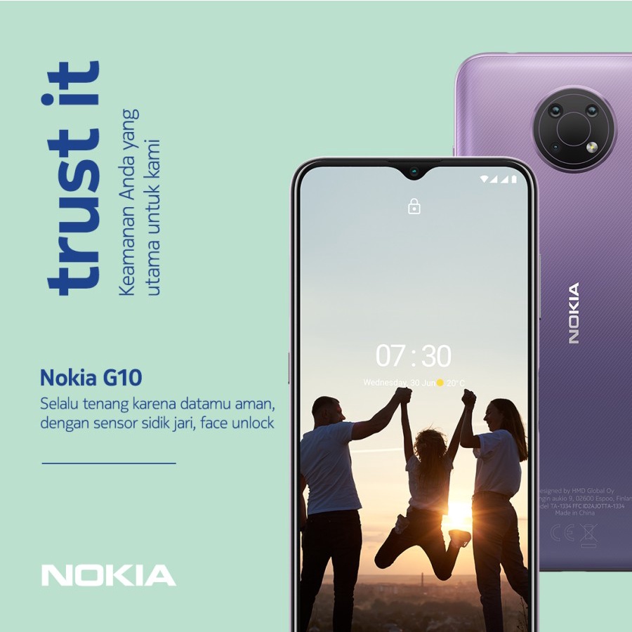 Nokia G10 3/32 Ram 3GB Internal 32GB Garansi Resmi
