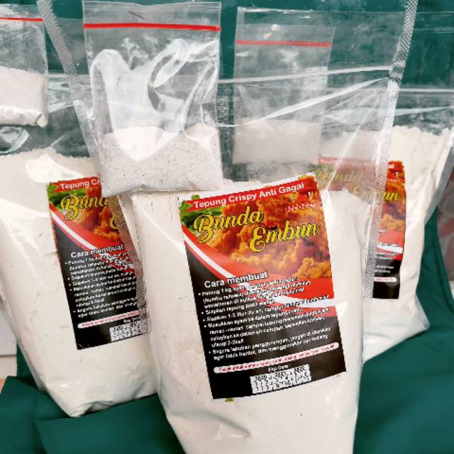 

Tepung crispy anti gagal Bunda Embun